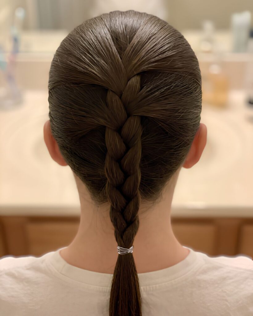 Braid Into a Bun