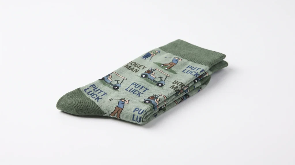 Funny golf socks