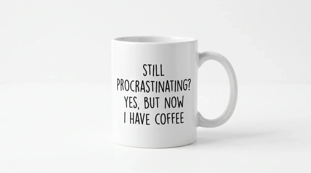 Funny personalised mug