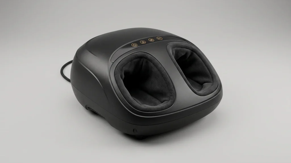 Heated foot massager
