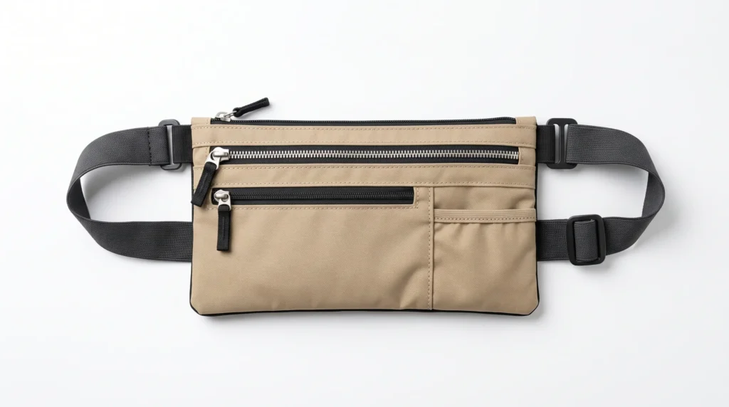 Hidden travel pouch