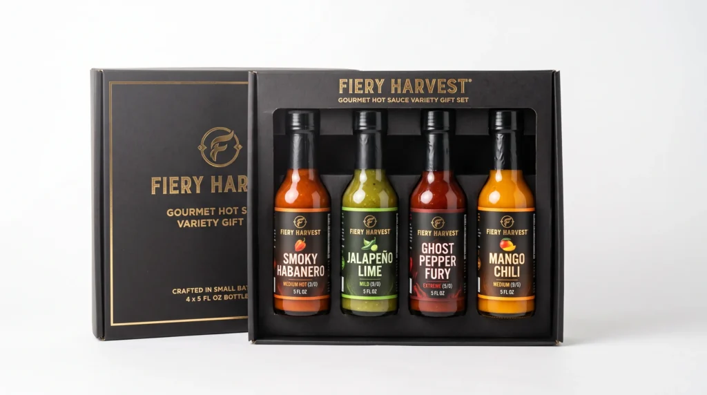 Hot sauce gift set