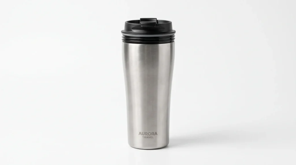Insulated travel mug