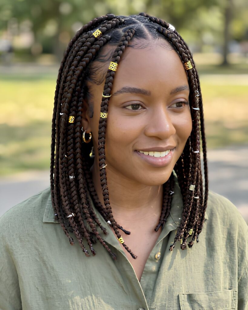 Knotless Braids With Rings