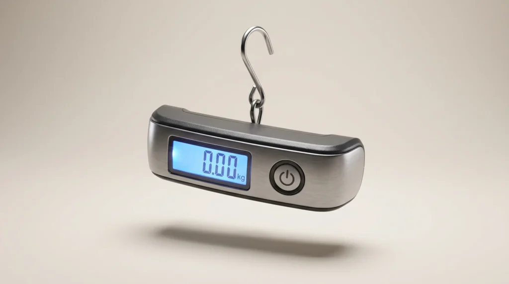Portable luggage scale