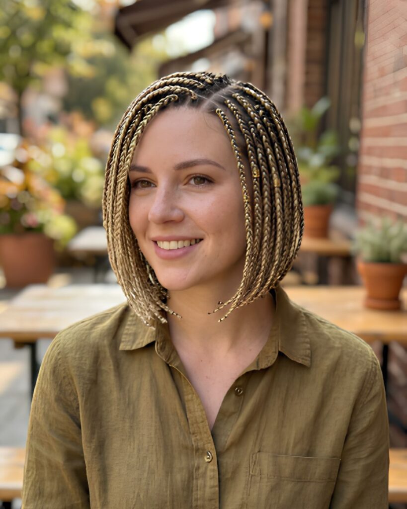 Short Knotless Braids