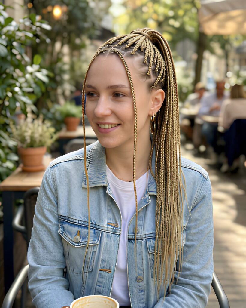 Small Knotless Braids