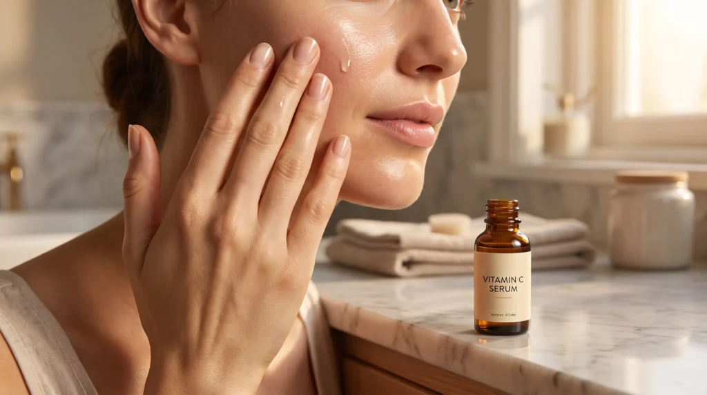 Use vitamin c serum