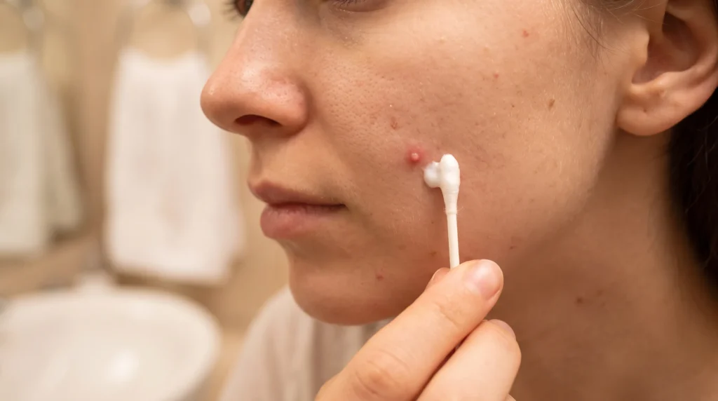 Use a spot treatment