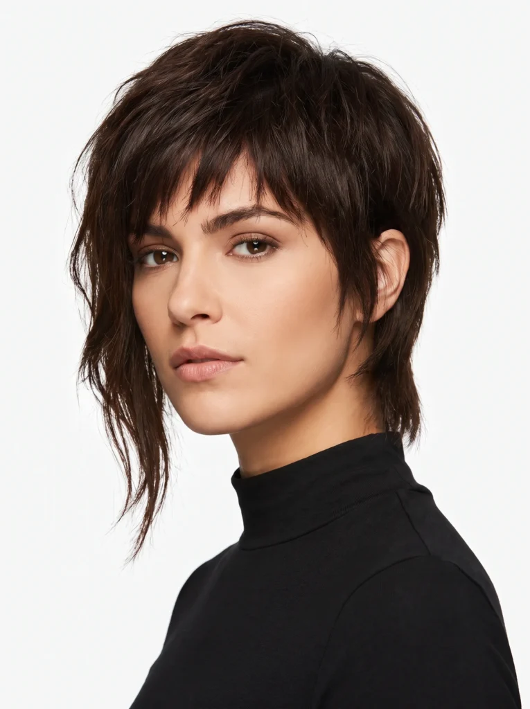 Asymmetrical mullet