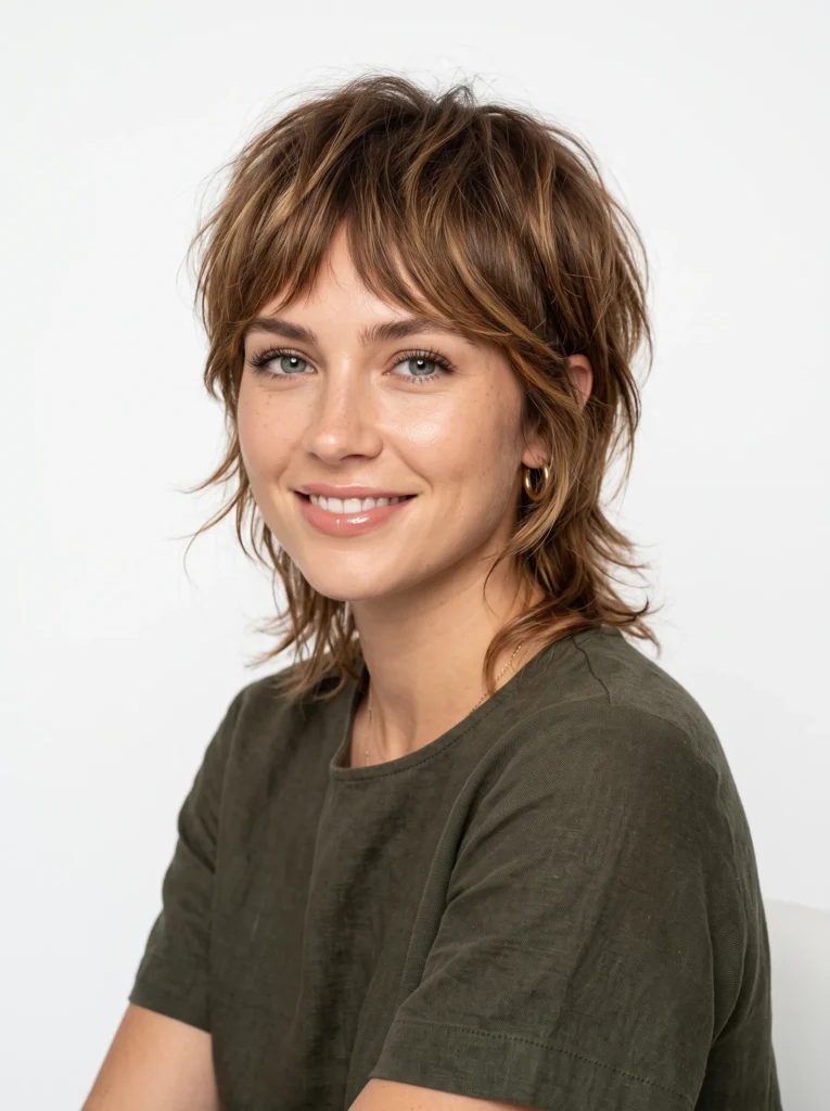 Balayage mullet
