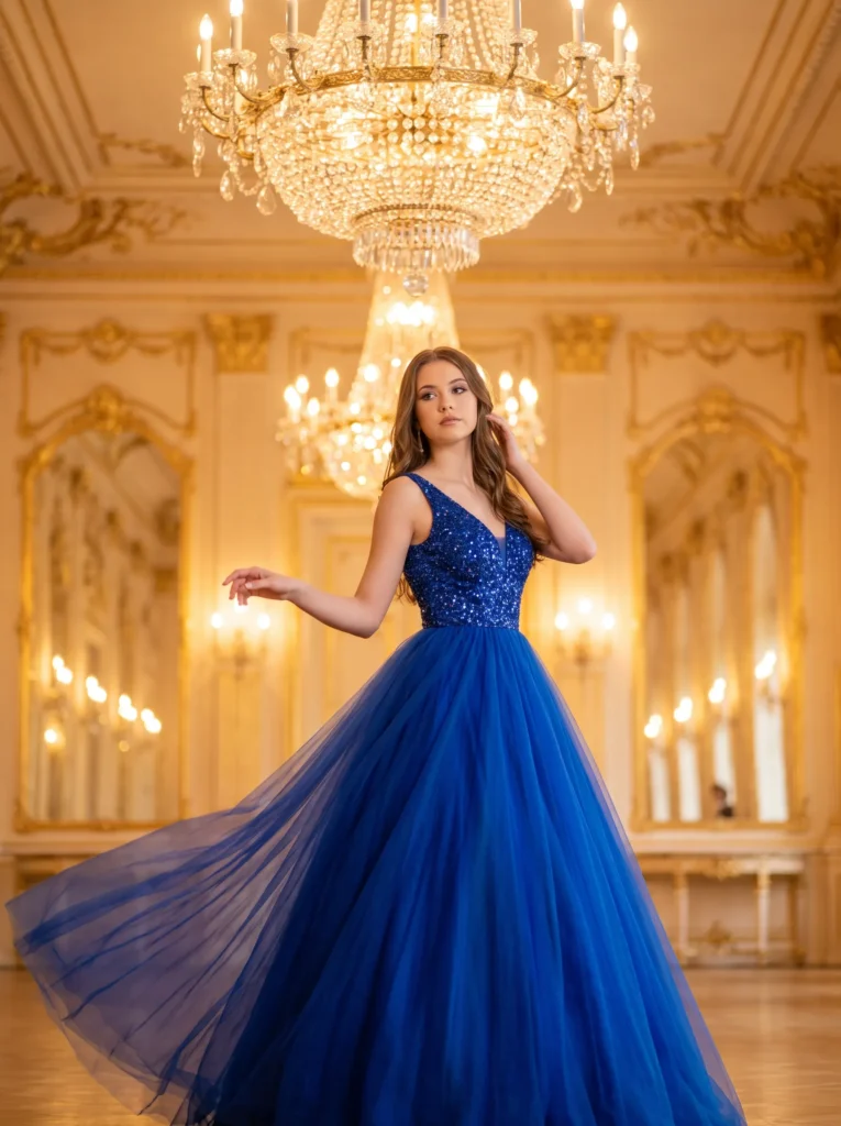 Ball gown prom dress