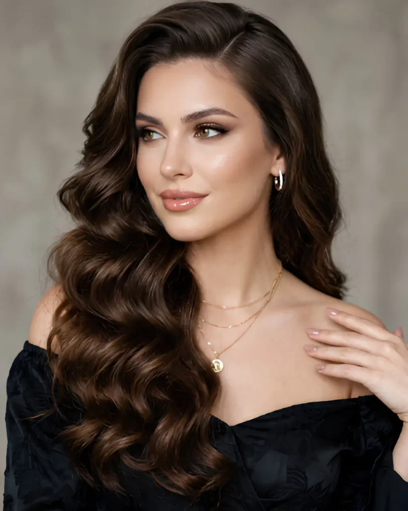 Deep Side Part With Waves Down