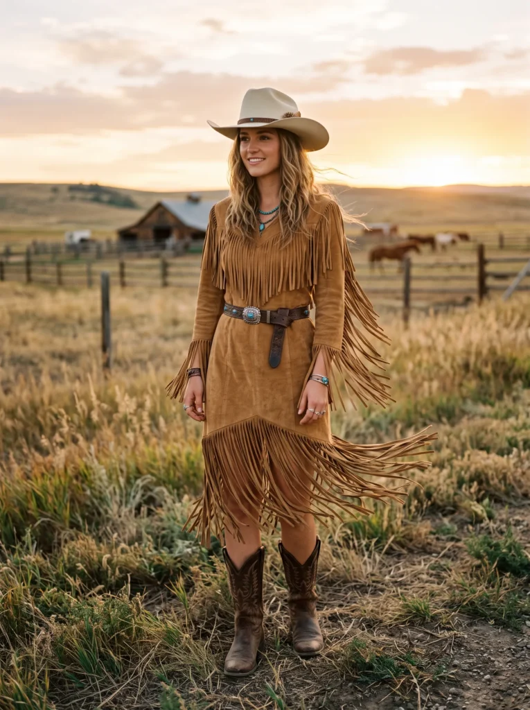 Fringe dress