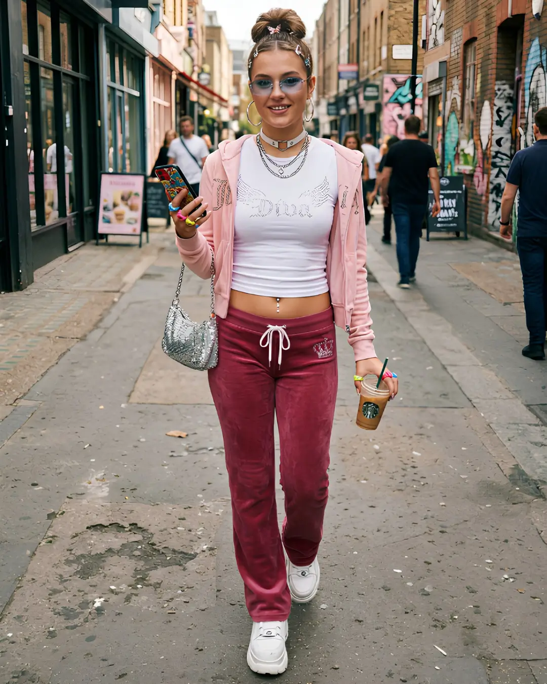 Juicy Tracksuit Inspired Look