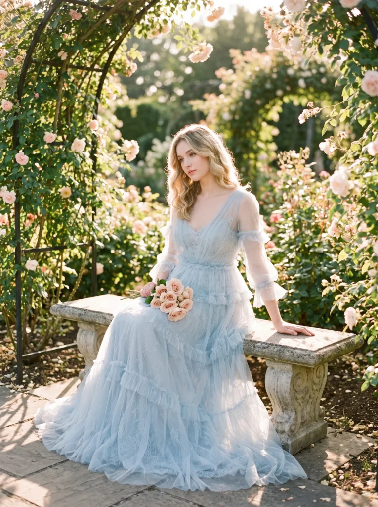 Pastel prom dress