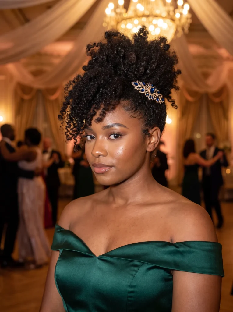 Pineapple updo