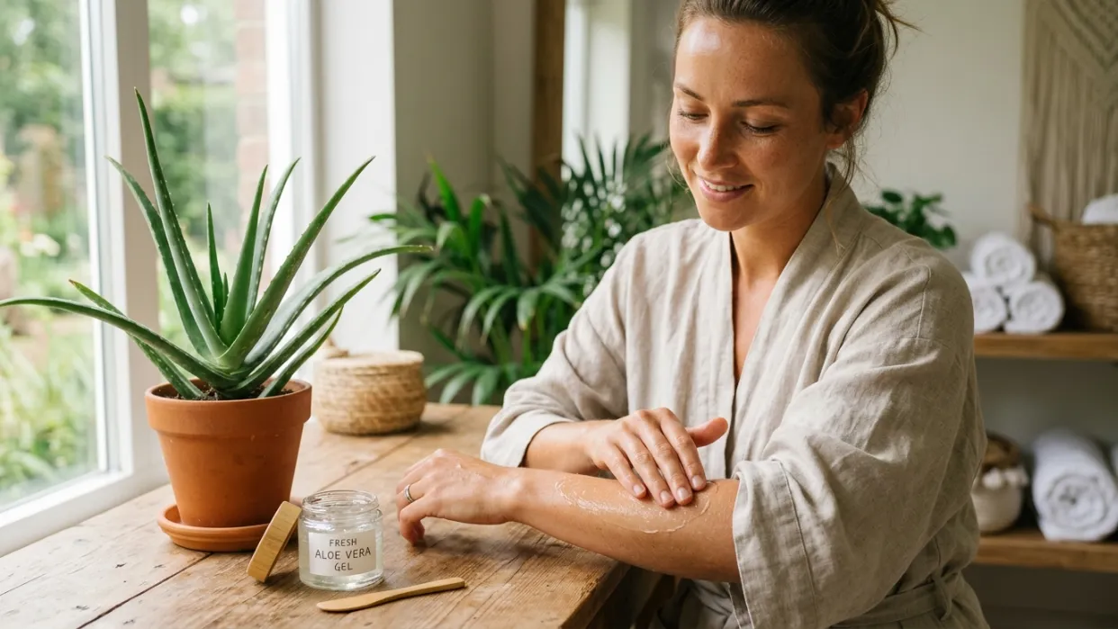 Pure aloe vera gel