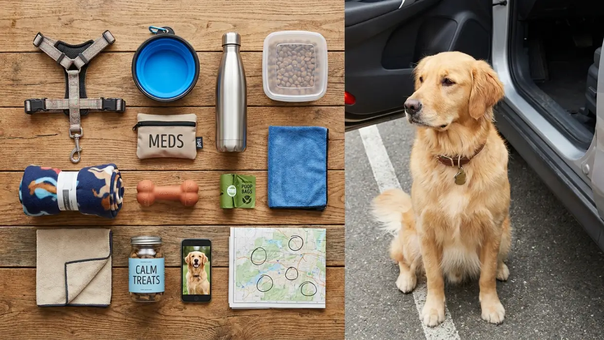 Quick Car Travel Checklist for Dogs