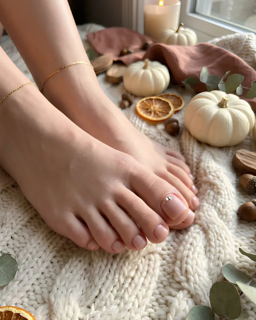 Simple Nude with a Single Rhinestone