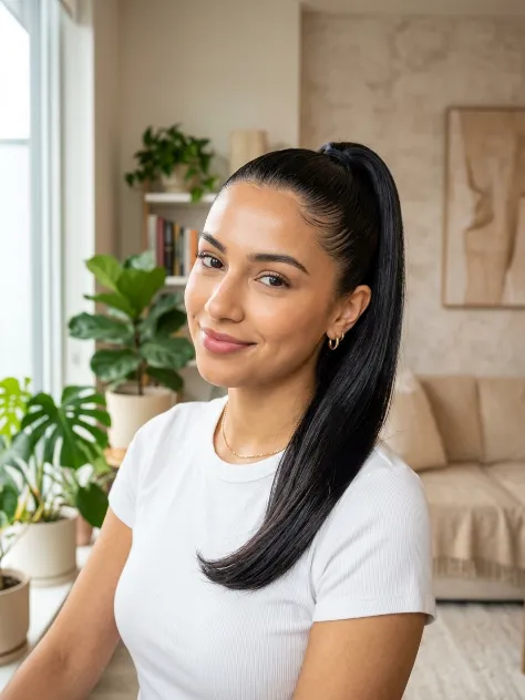 Sleek High Ponytail