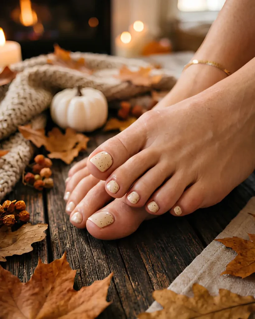 Speckled Egg Inspired Toes