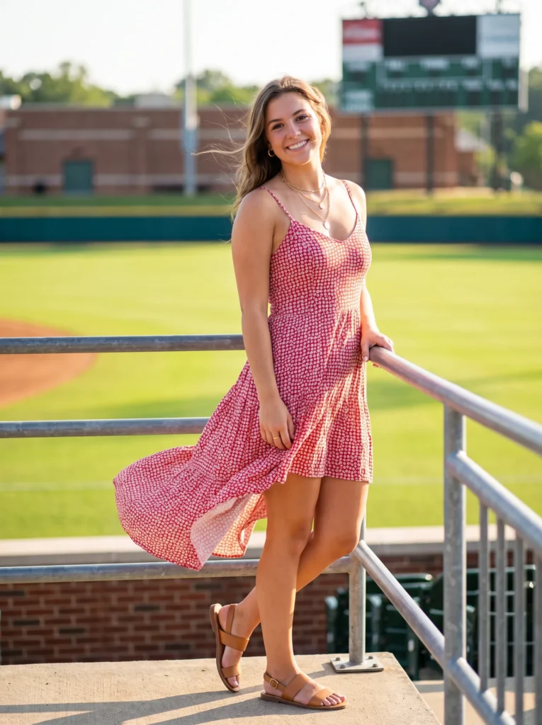 Sundress in team colors