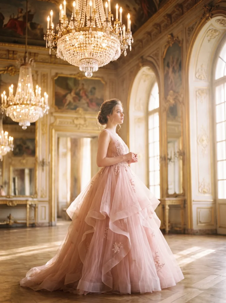 Tulle ball skirt dress