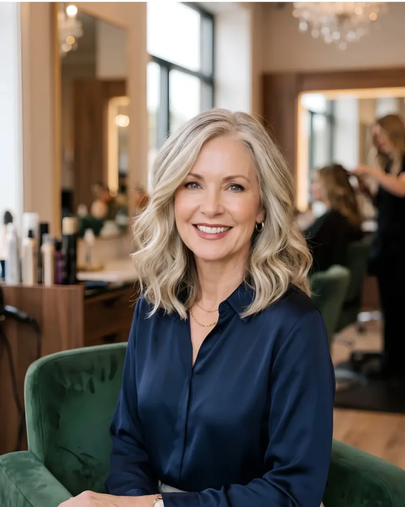 Wavy Lob (Long Bob)