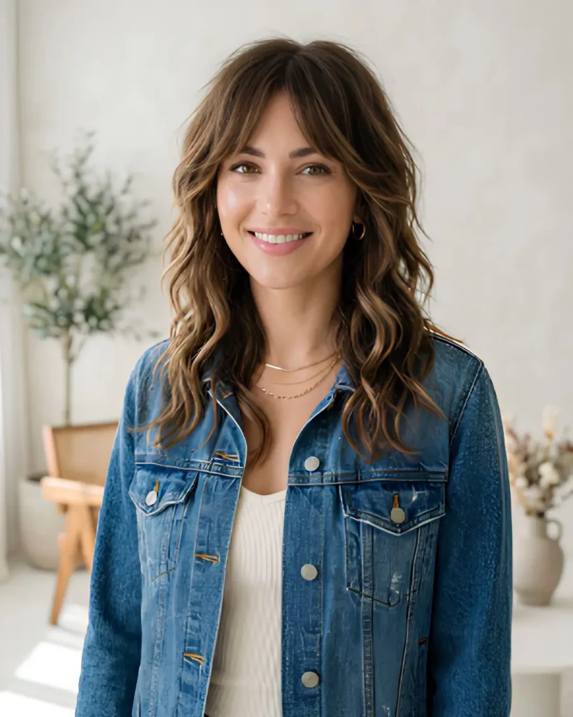 Wavy Shag Cut