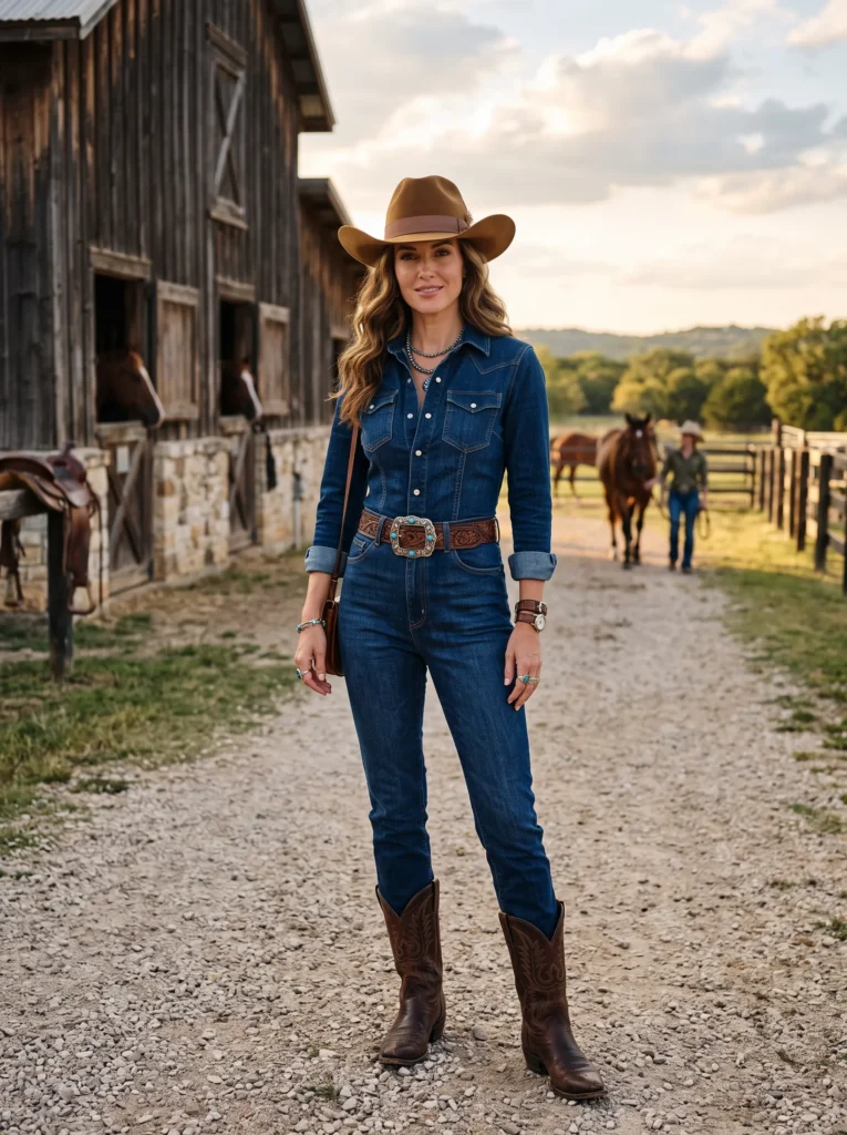 Western jumpsuit