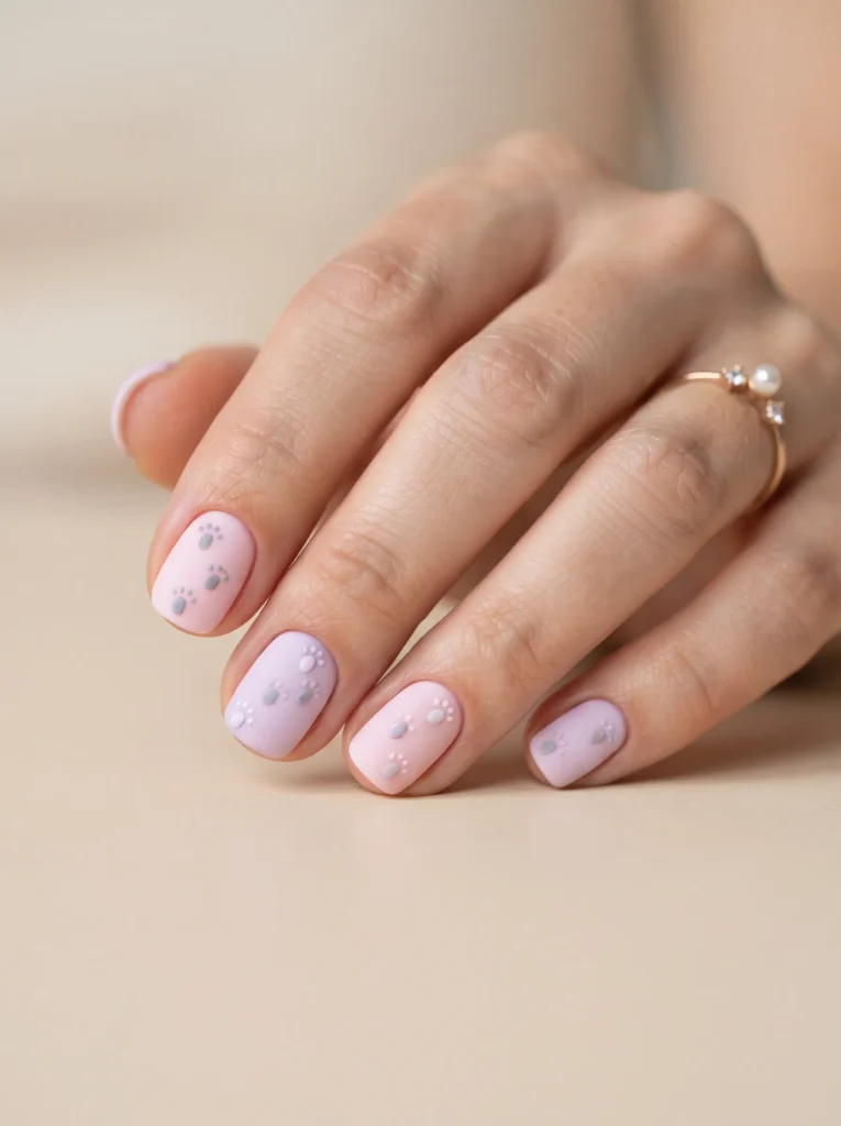 Bunny footprints