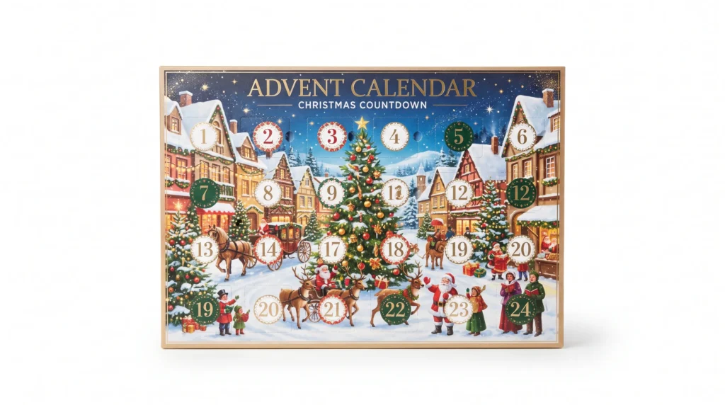 Chocolate advent calendar
