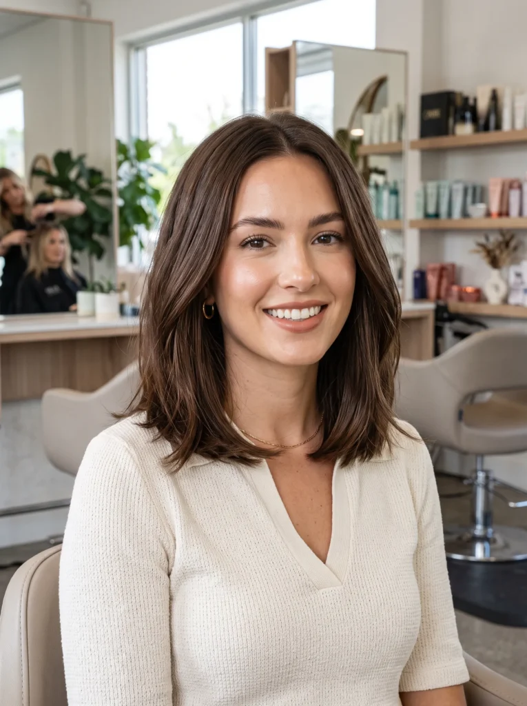 Chocolate brown lob