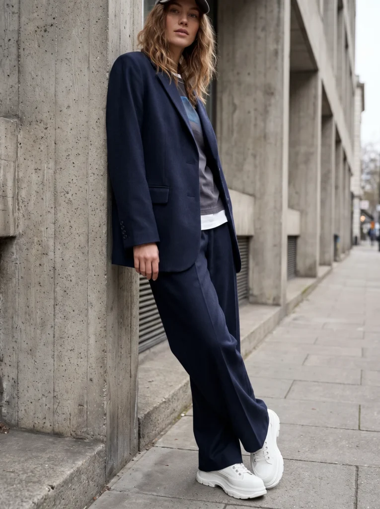 Choose the right shoes to balance the silhouette