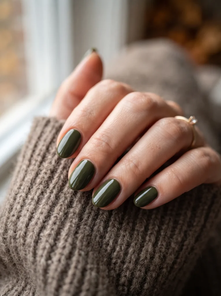 Deep olive green