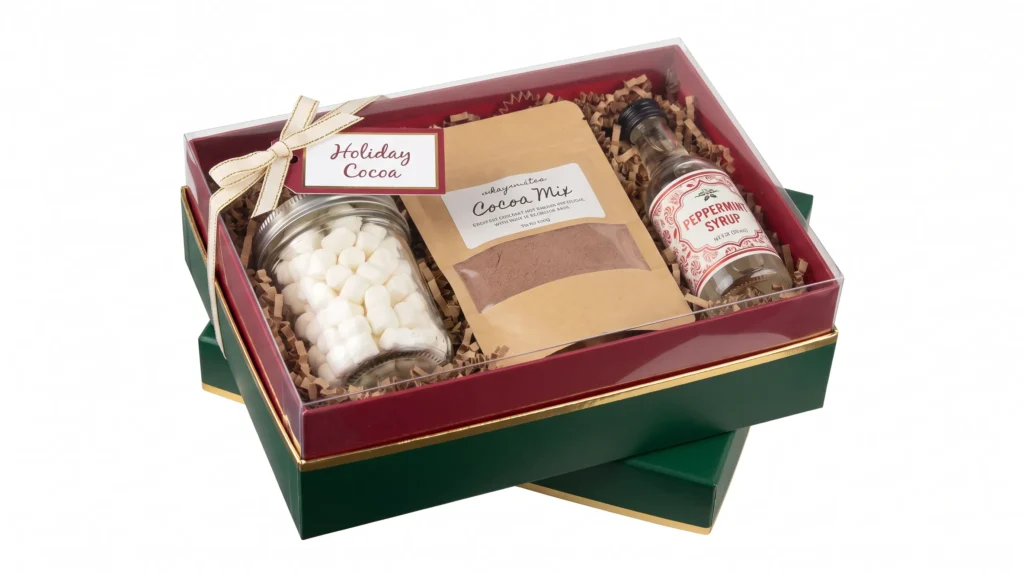 Gourmet hot chocolate kit