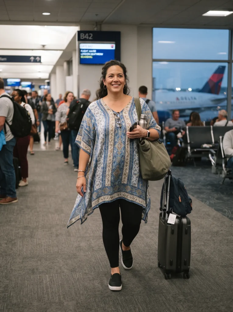 Kaftan with leggings