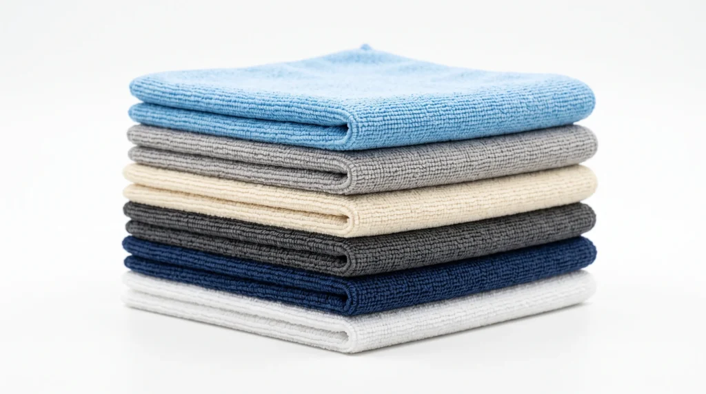 Microfibre cleaning cloth set