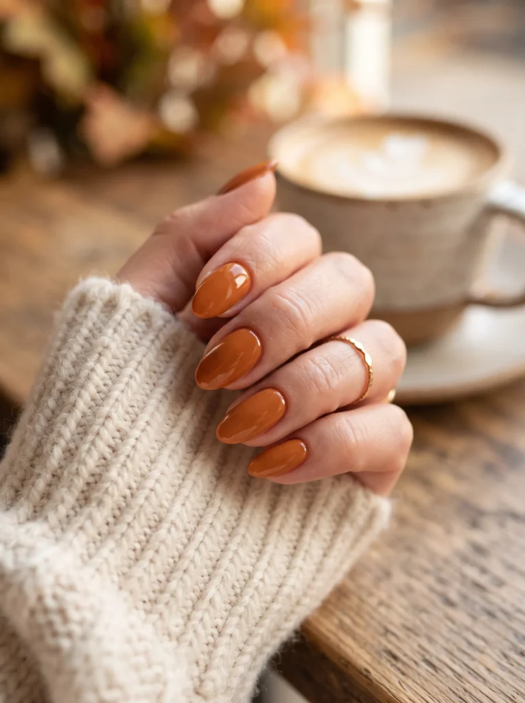 Pumpkin spice orange