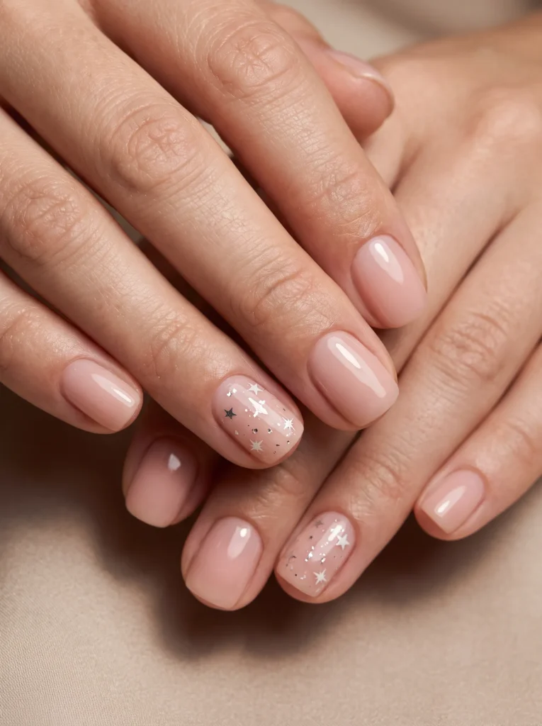 Star accent nail