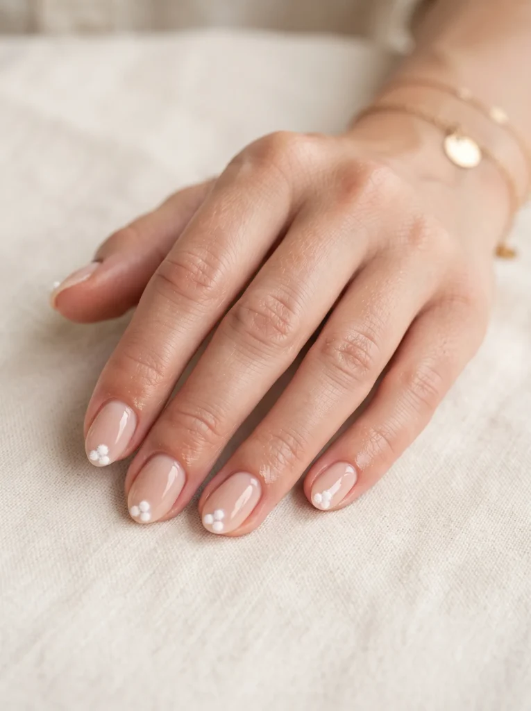 Tiny bunny tail dots