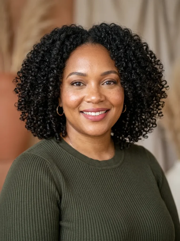 Curly bob