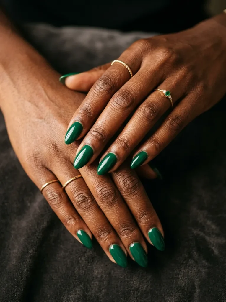 Emerald green