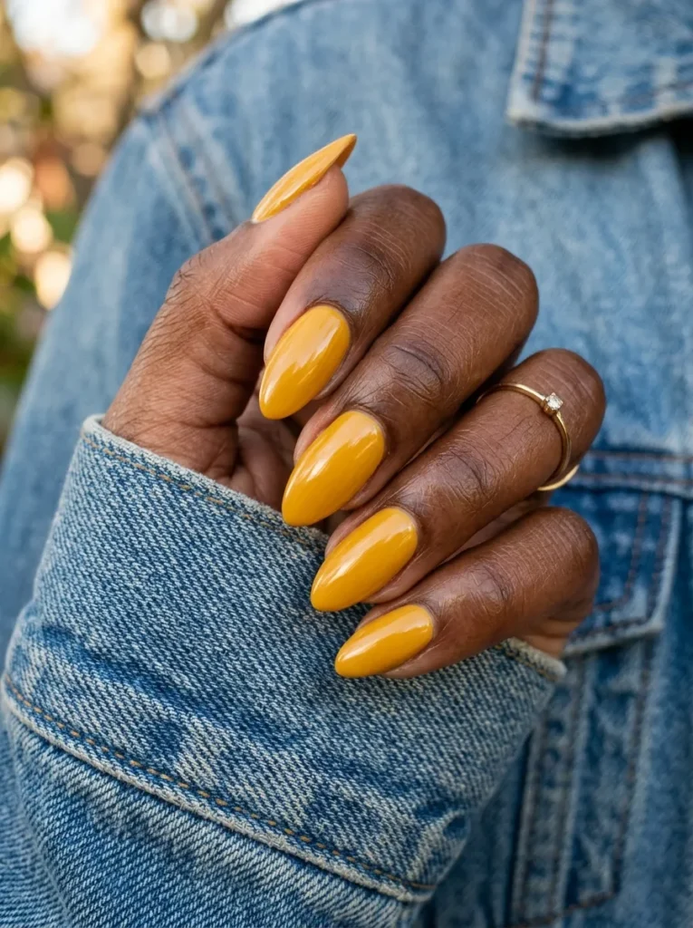 Mustard yellow