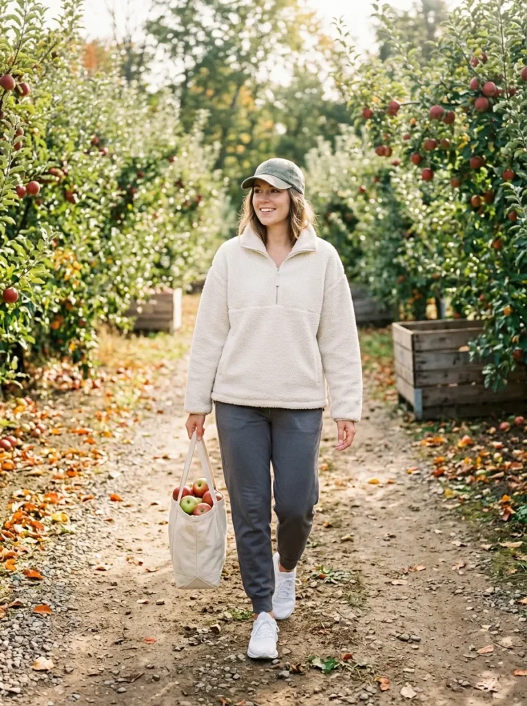Fleece pullover and joggers