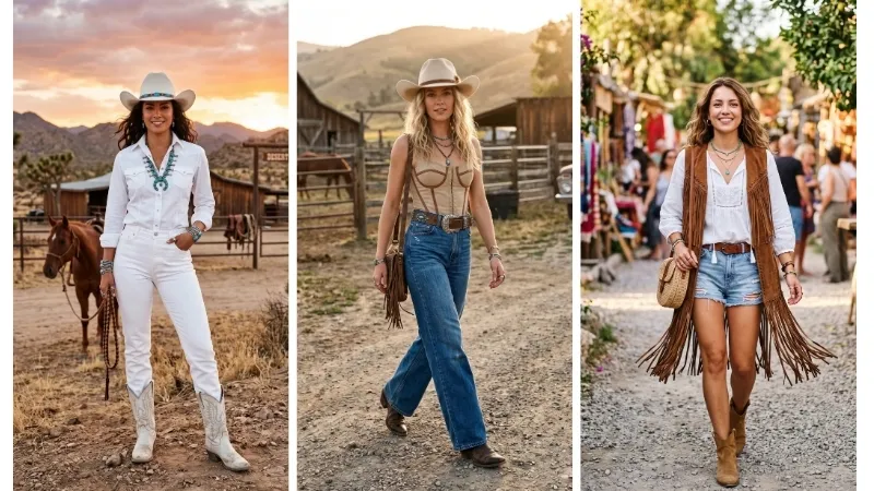Rodeo outfits for women image