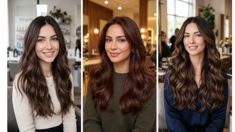 Chocolate brown hair color ideas image