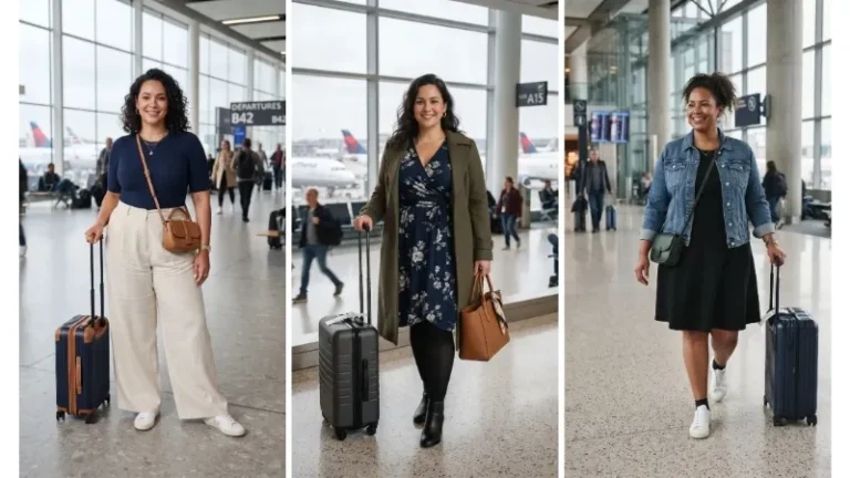Plus size airport outfits image