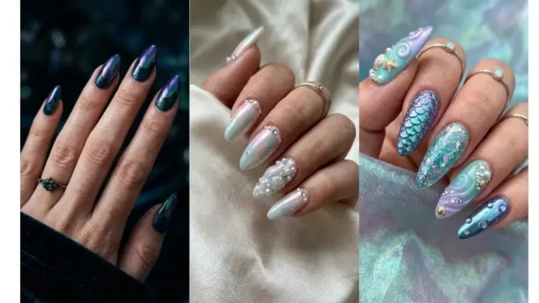 Mermaid nails image